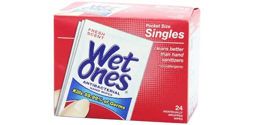 wet ones antibacterial hand wipes